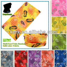 2014 promotional design Seamless Multifunction Headwear Magic Scarf bandana print !LSB75